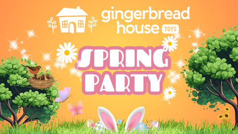Springtime Magic at Gingerbread House Toys: Join Us for Our Easter Party! πΈπ°