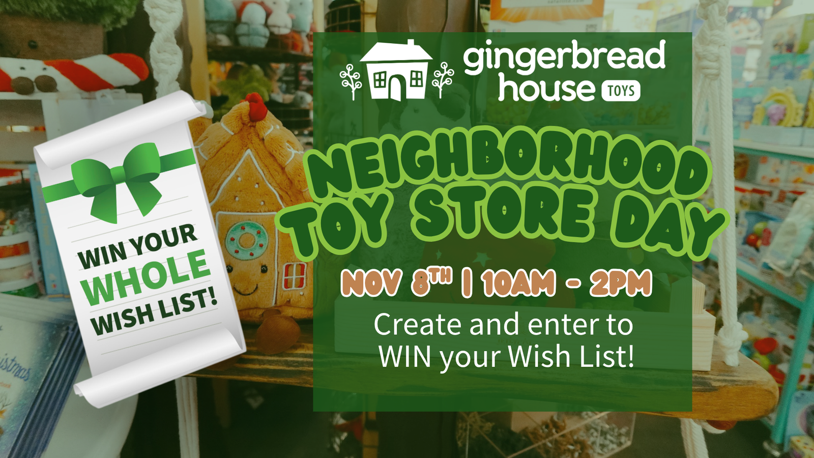 Neighborhood Toy Store Day is Back!