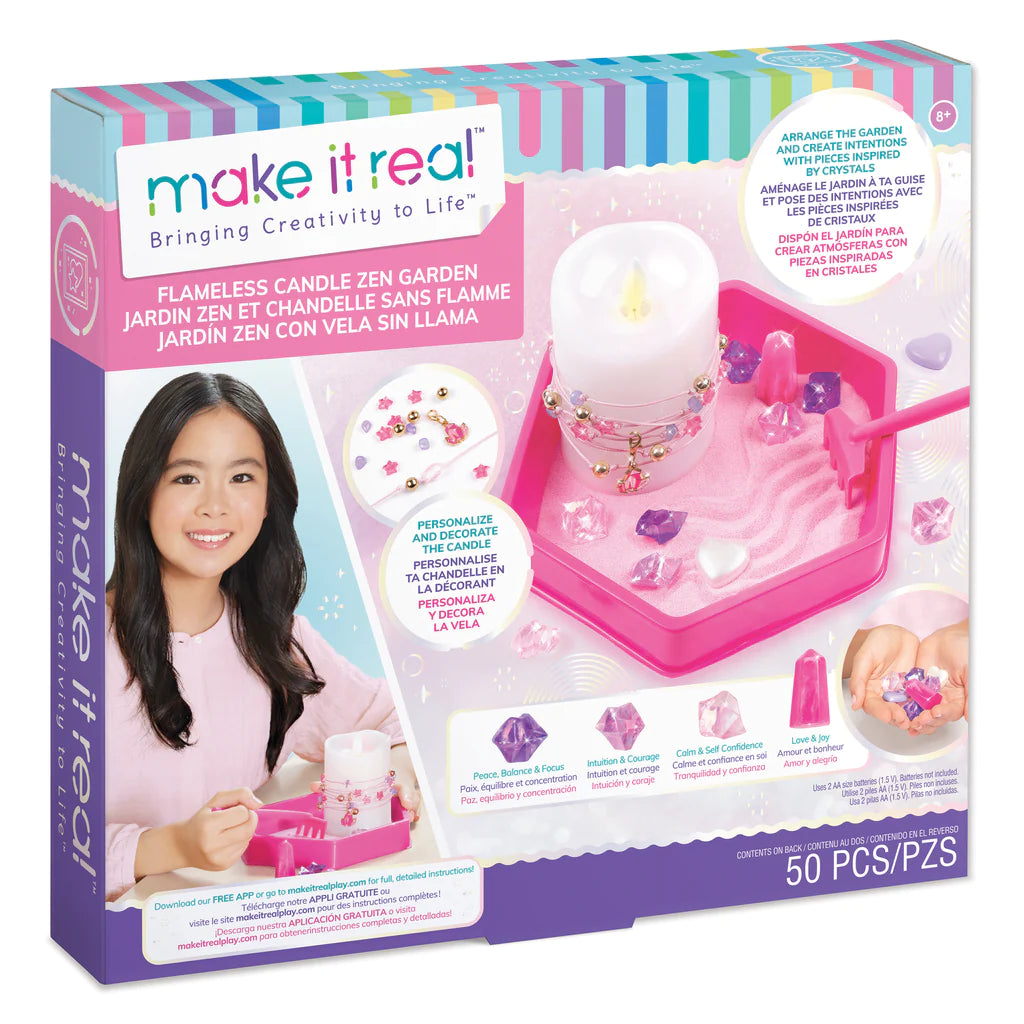 Flamless Candle Zen Garden