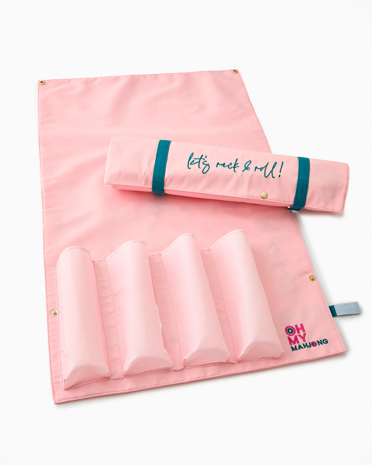 Oh My Mahjong Light Pink Let's Rack & Roll Bag