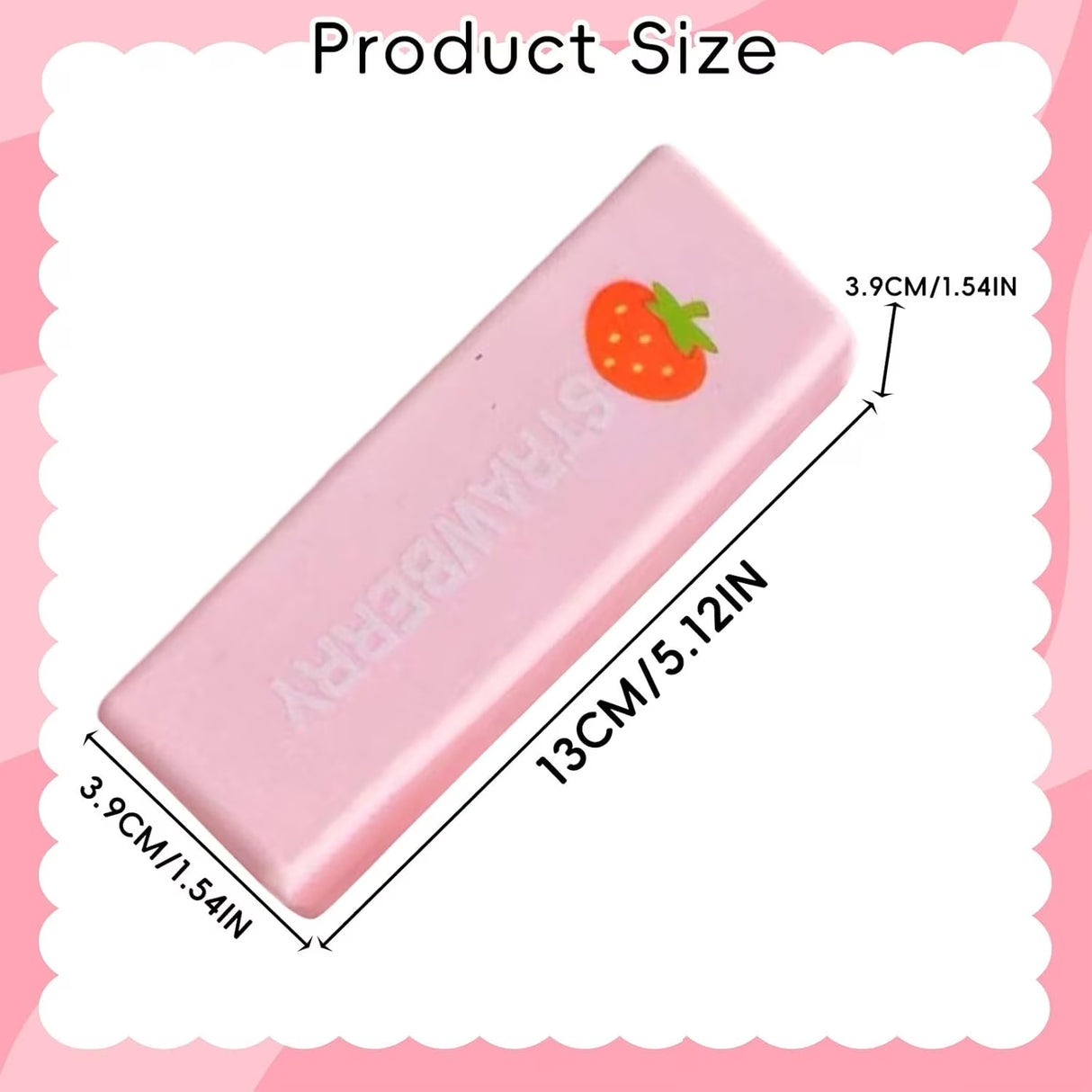 5" Squishy Strawberry Butter
