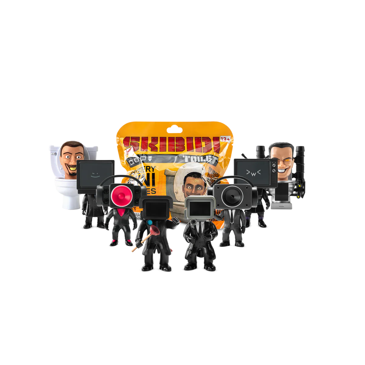 Skibidi Toliet Mini Figs