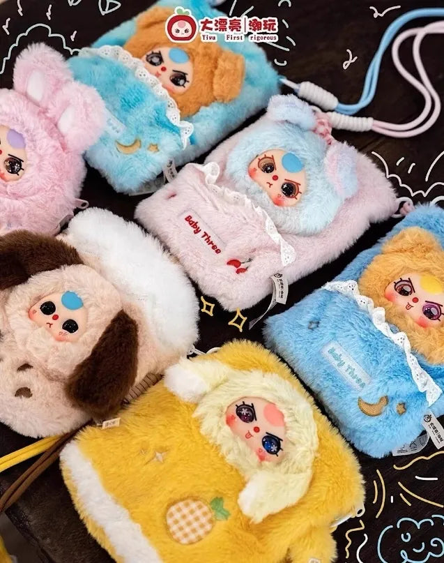 Baby Three Phone Bag Plush