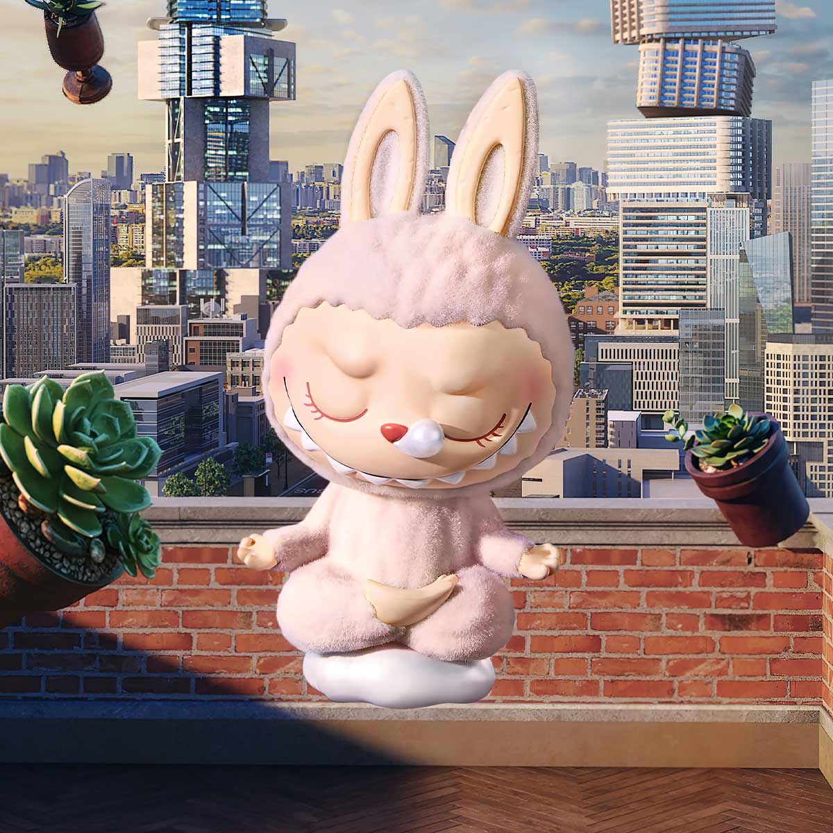 Labubu Lazy Yoga Series – Pop Mart Blind-Box Yoga Figures