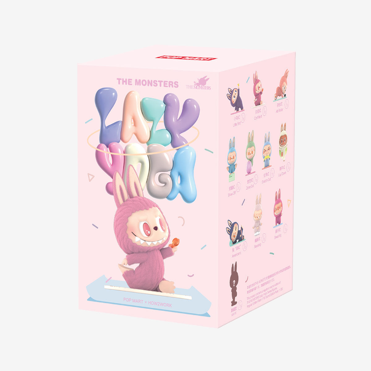 Labubu Lazy Yoga Series – Pop Mart Blind-Box Yoga Figures