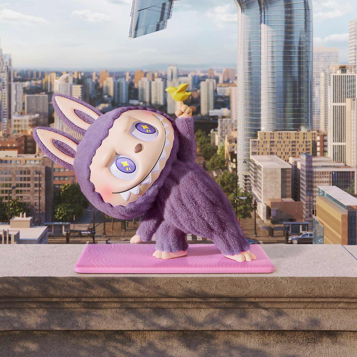 Labubu Lazy Yoga Series – Pop Mart Blind-Box Yoga Figures