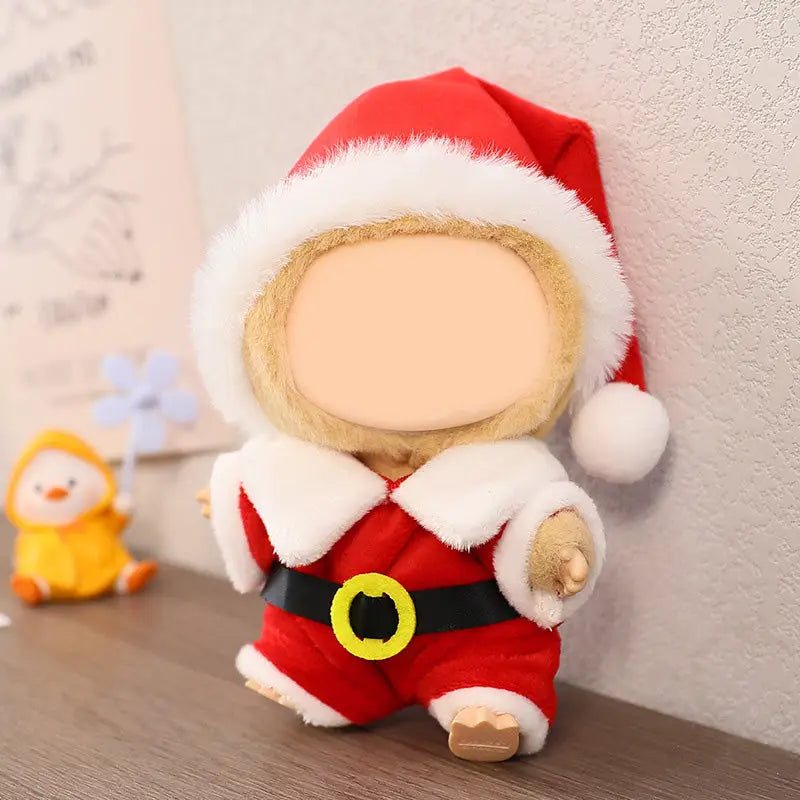 Labubu 2pcs Clothing Xmas