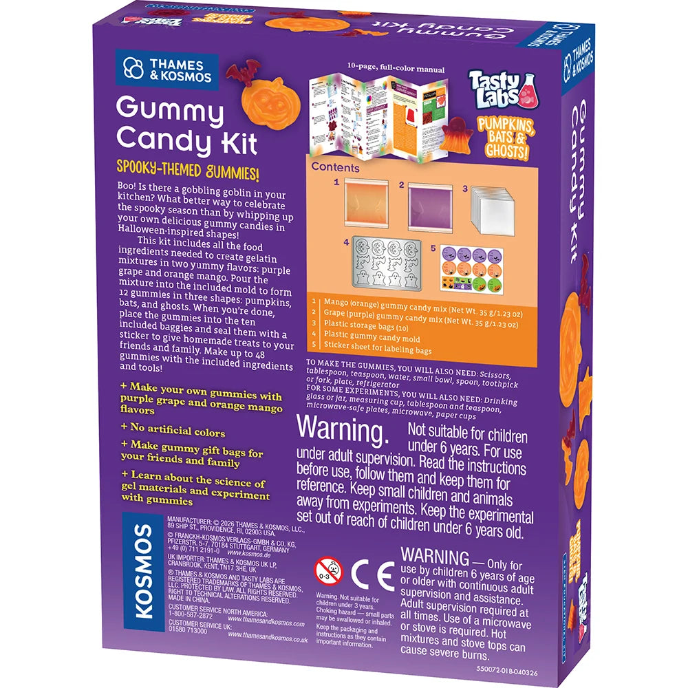 Gummy Candy Kit - Pumpkins