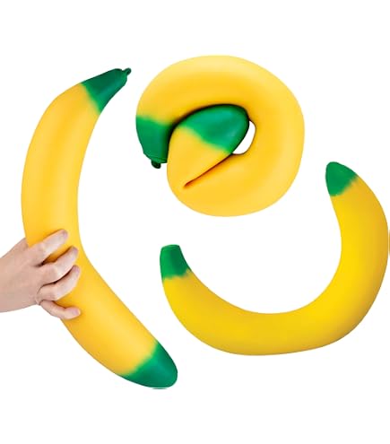 Giant Squeezy Yum Banana 17in