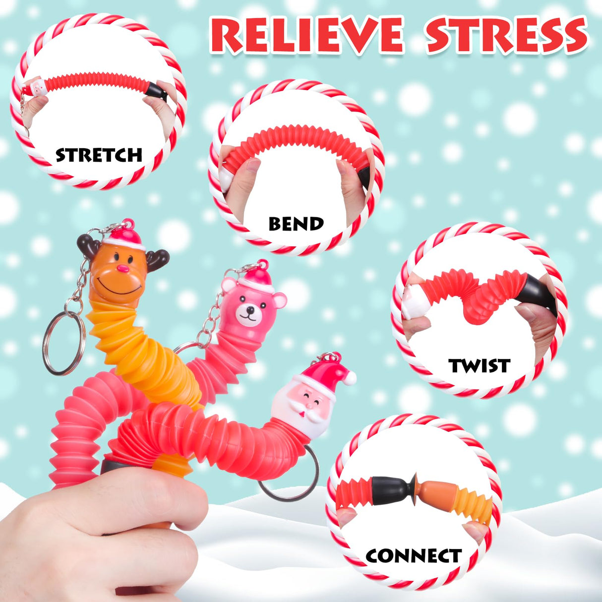 Christmas Fidget Tube