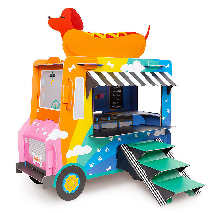 Mini Clay Puppy Treat Truck
