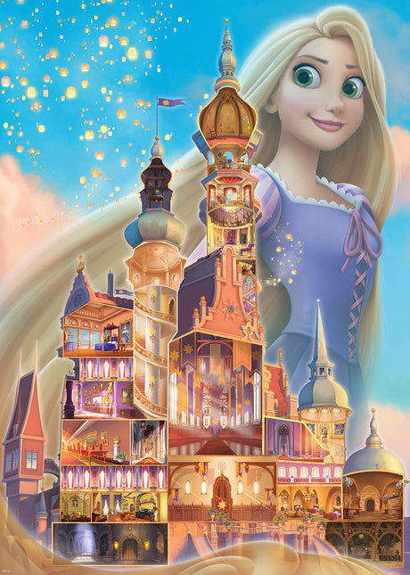 1000pc Disney Castle Rapunzel