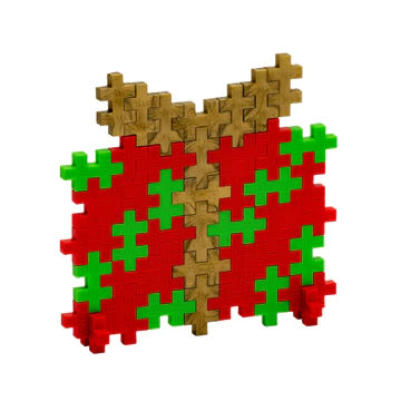 Plus-Plus Holiday Puzzle By Number 40-pc Display – Festive Build-and-Create Kit