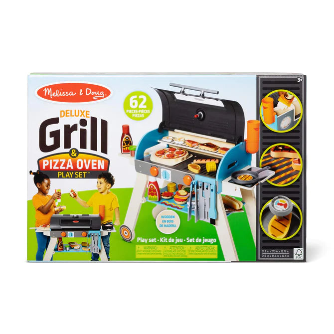 Deluxe Grill & Pizza Oven Set