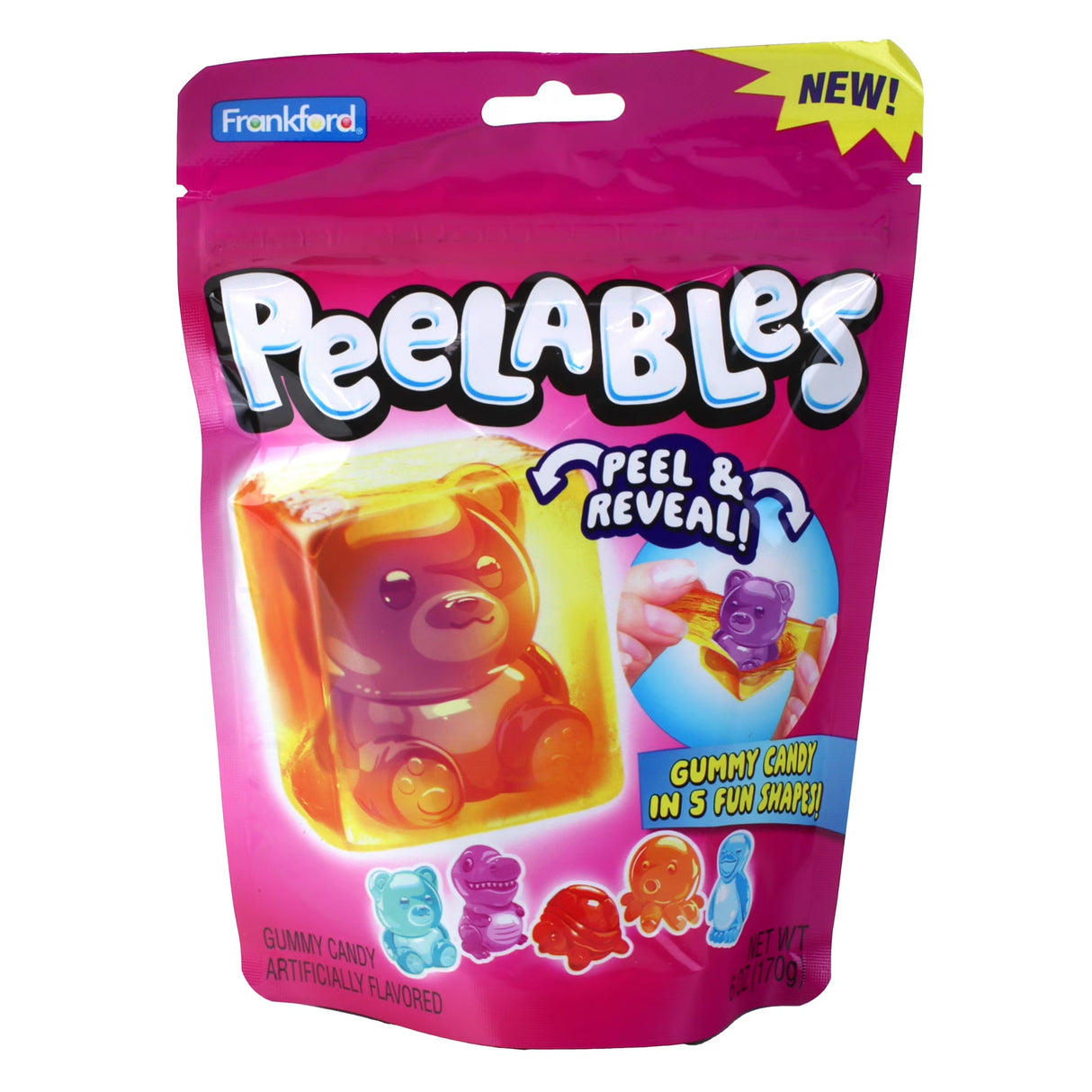 Frankford Peelables Assorted Animal Gummy Candy