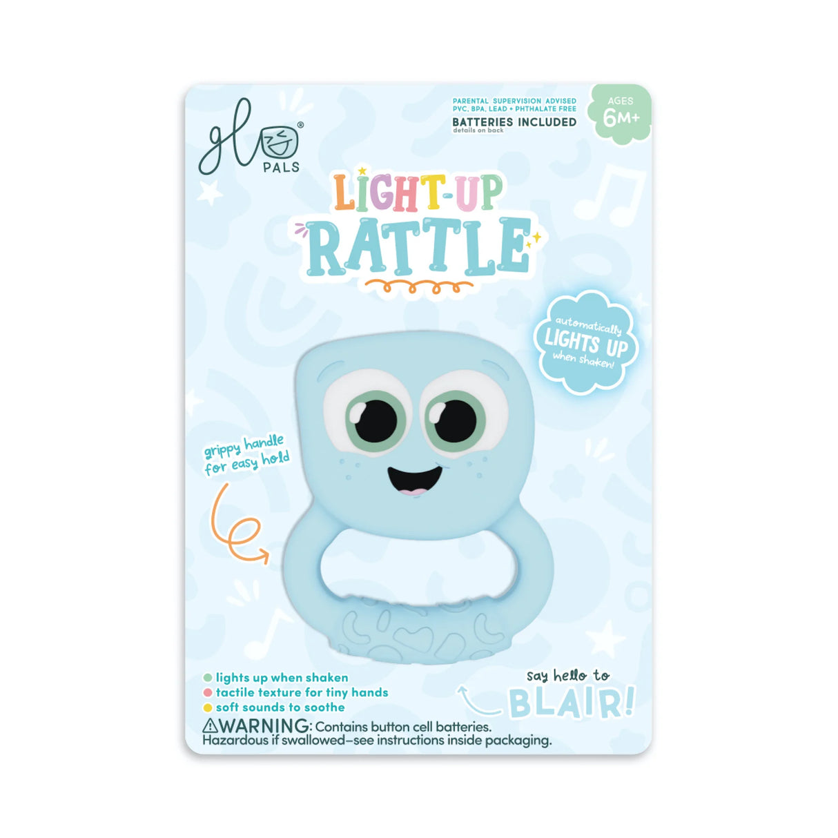 Glo Pals Light Up Rattle Blair