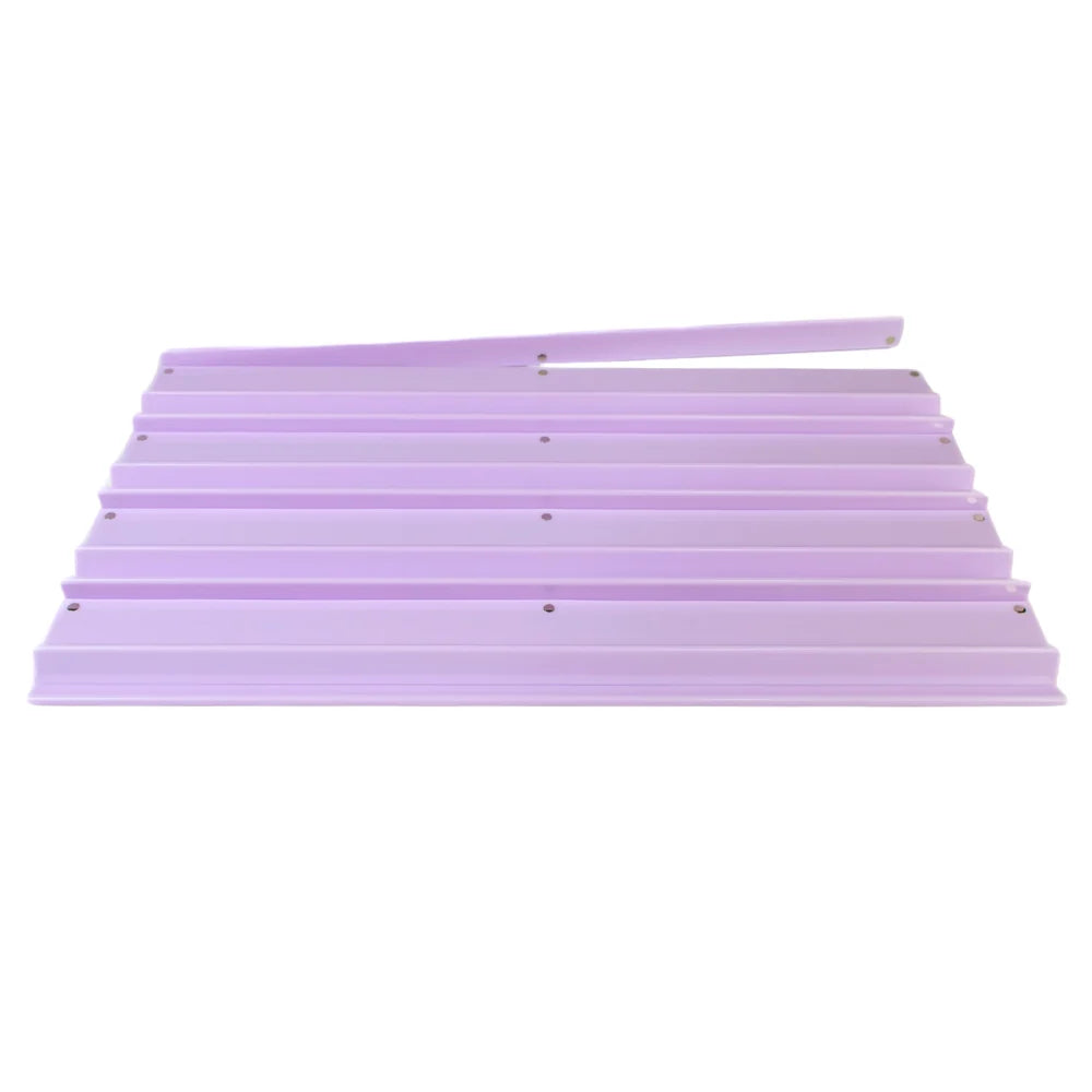 Premium Acrylic Mahjong Rack | Solid Macaron Purple