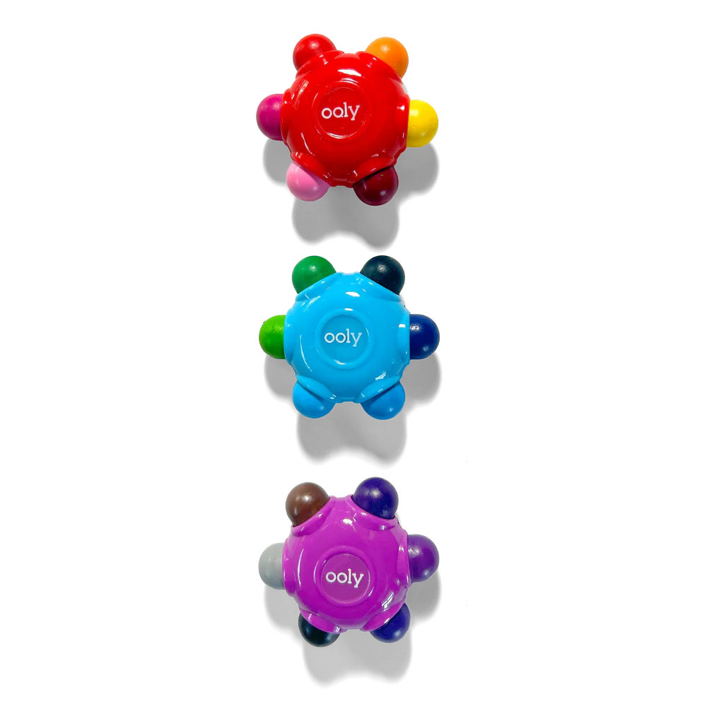 Color Burst Grip Crayons