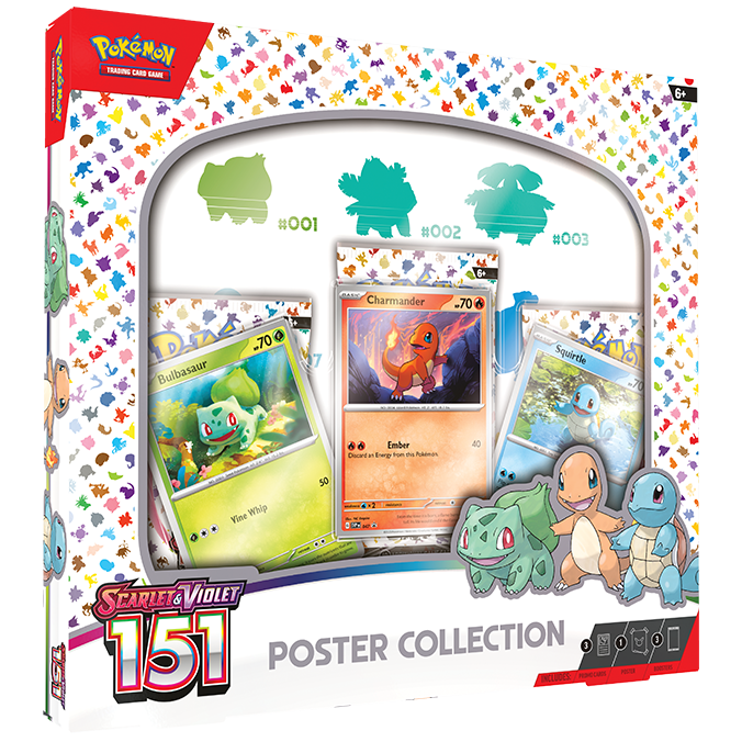 Pokémon TCG: Scarlet & Violet—151 Poster Collection