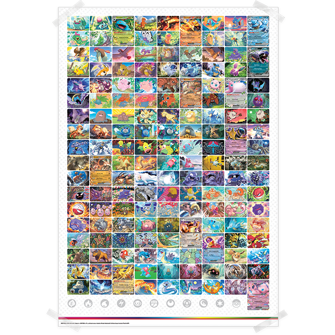 Pokémon TCG: Scarlet & Violet—151 Poster Collection