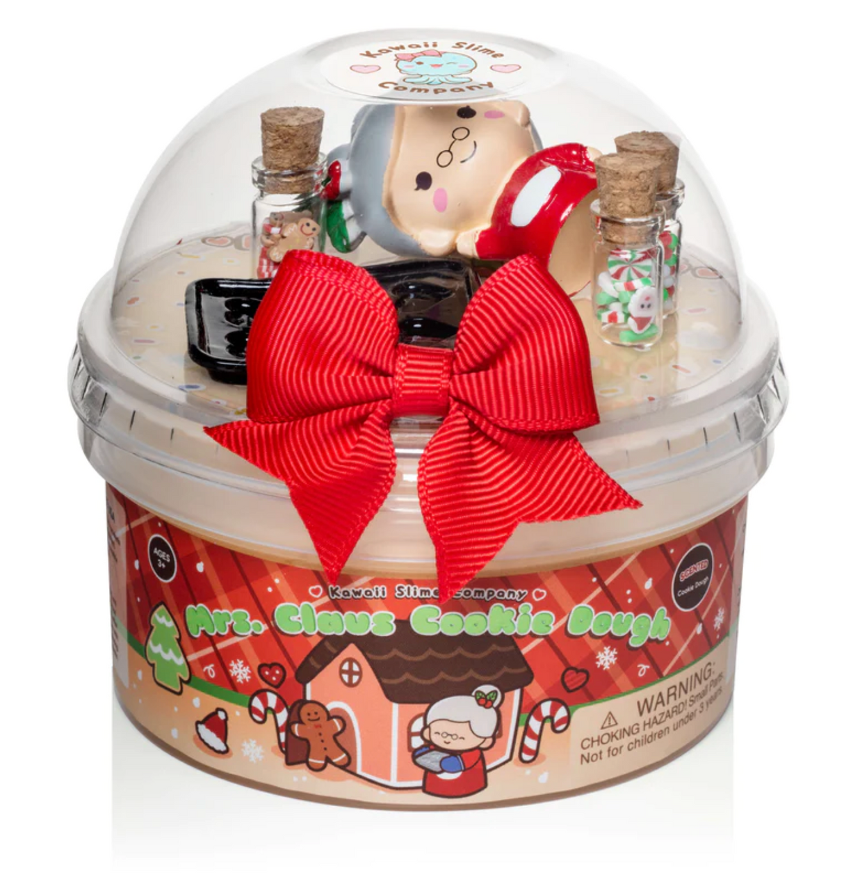 Mrs. Claus Cookie Dough Slime