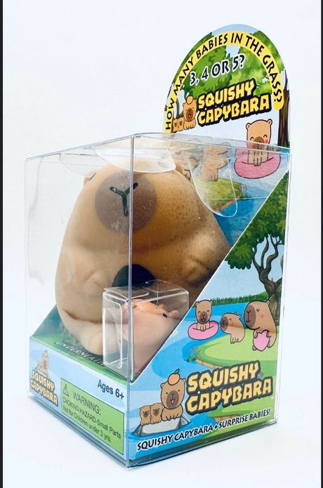 Squishy Capybara Surprise