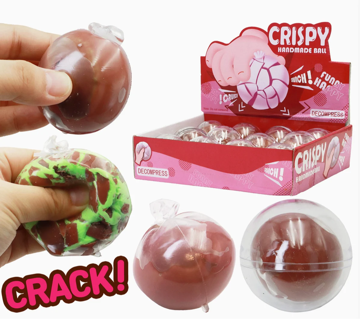 Crispy Wax Ball - Brown