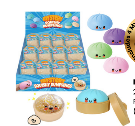 4" Pastel Dumplings 1 Chase
