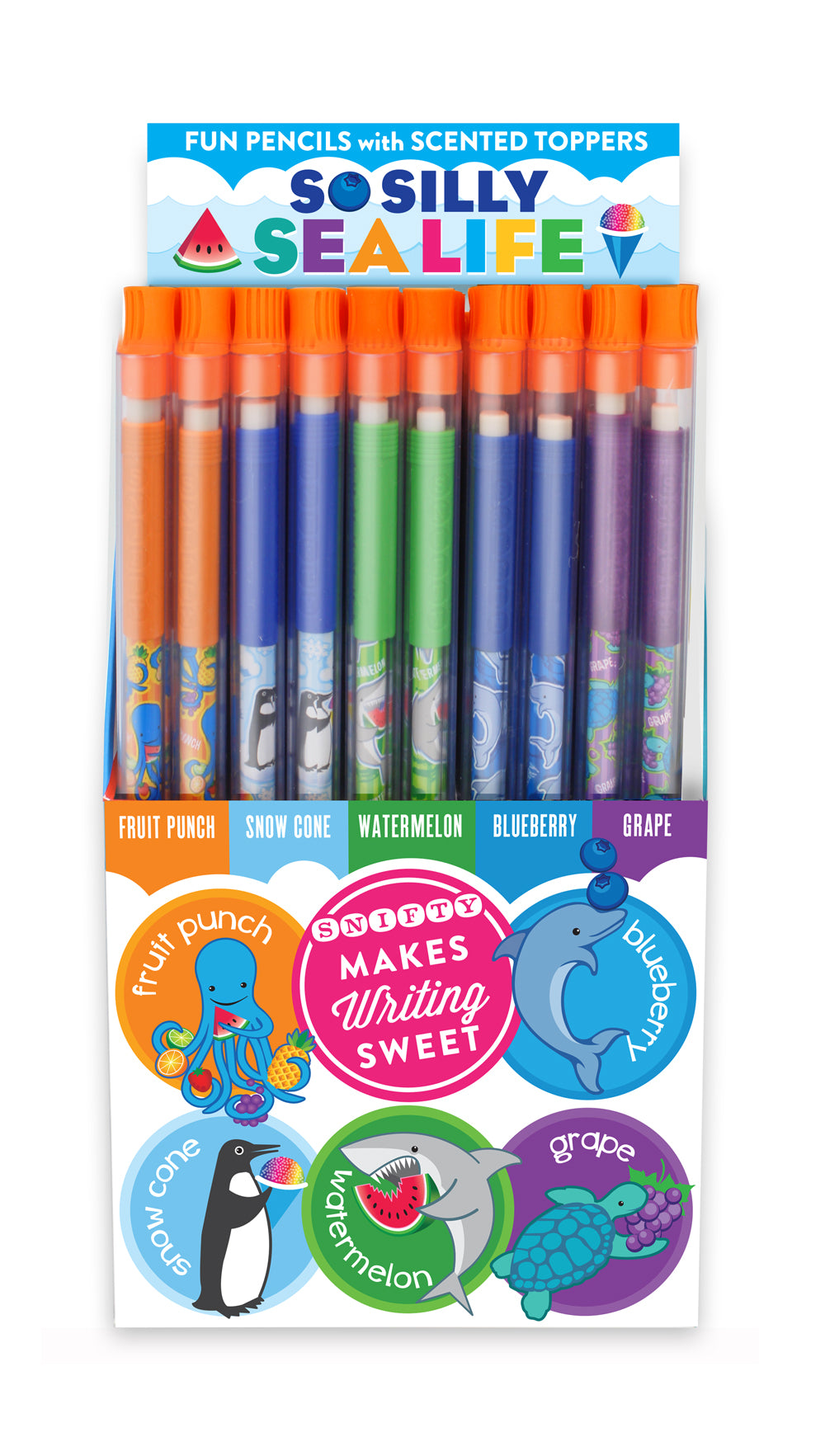 Snifty Pencil Silly Sea Life