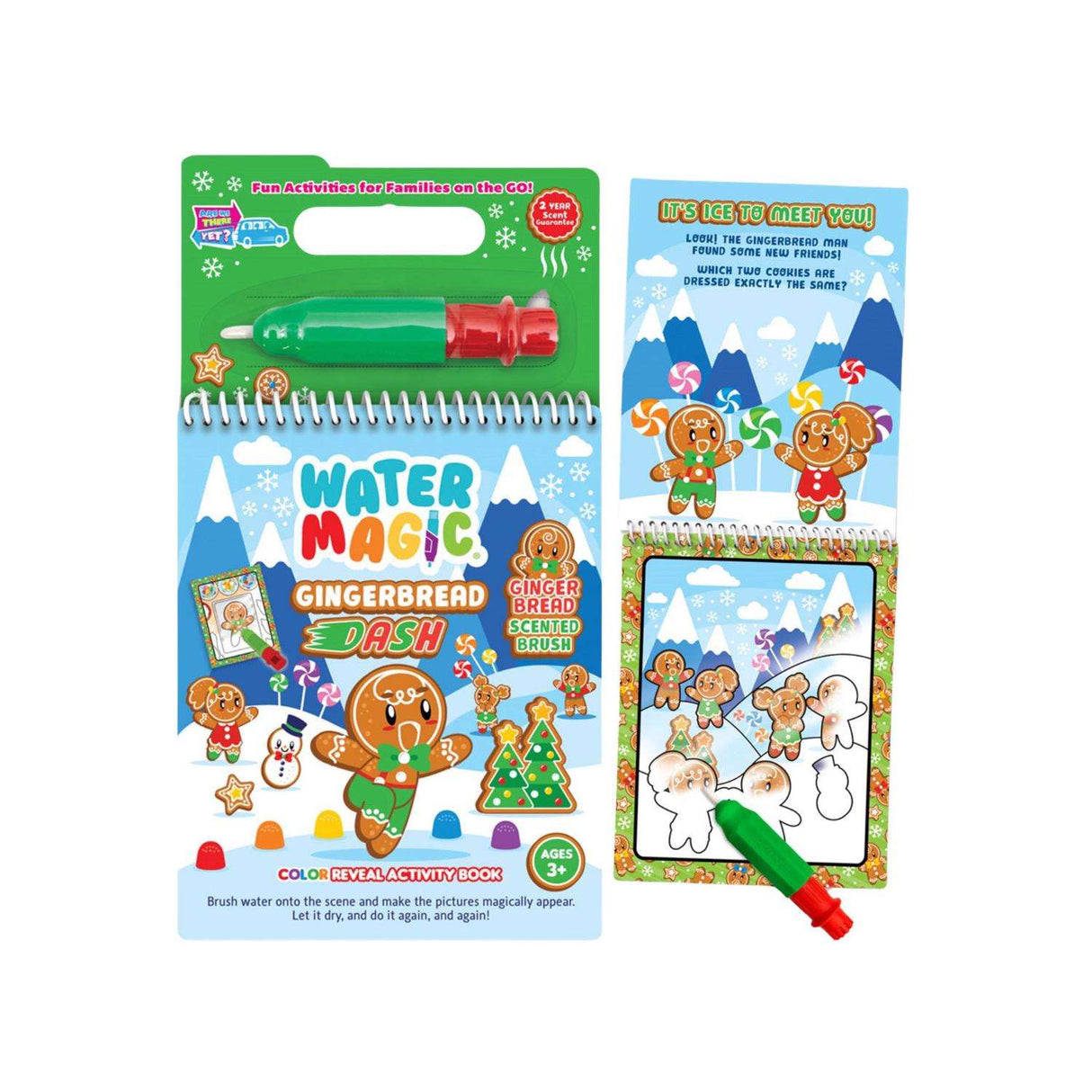 Water Magic Holiday Gingerbread