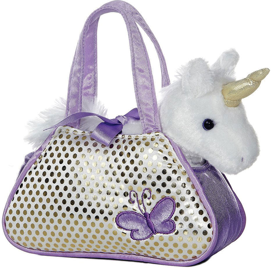 Fancy Pals - Unicorn Pet Carrier 7in