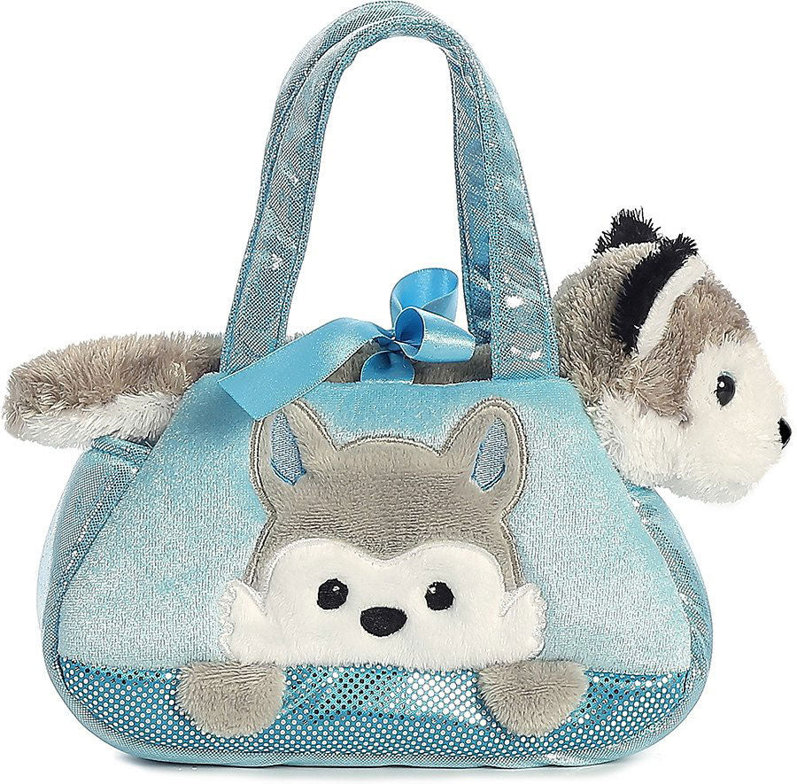 Fancy Pals - Peek-A-Boo Husky 7in