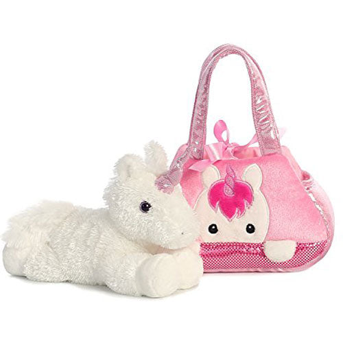 Aurora World Fancy Pals Pet Carrier, Peek-A-Boo Unicorn
