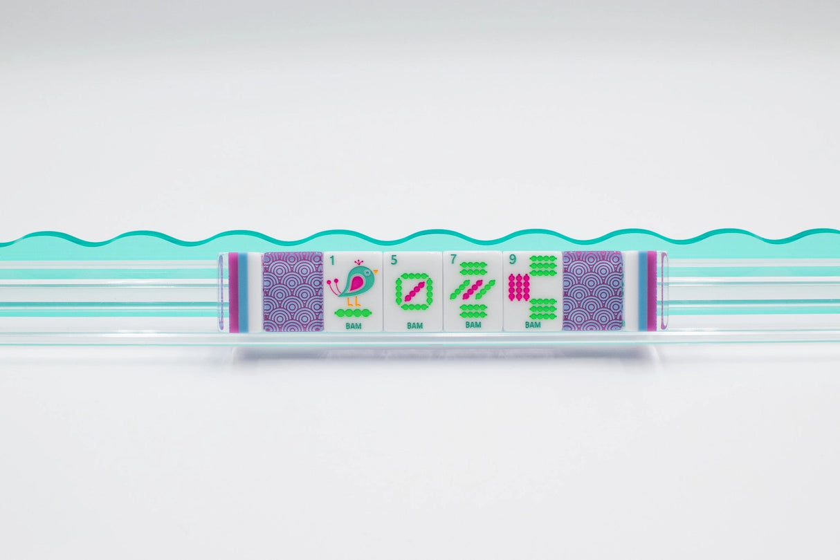 Crystal Confetti Purple | Mahjong with A Sprinkle of Color
