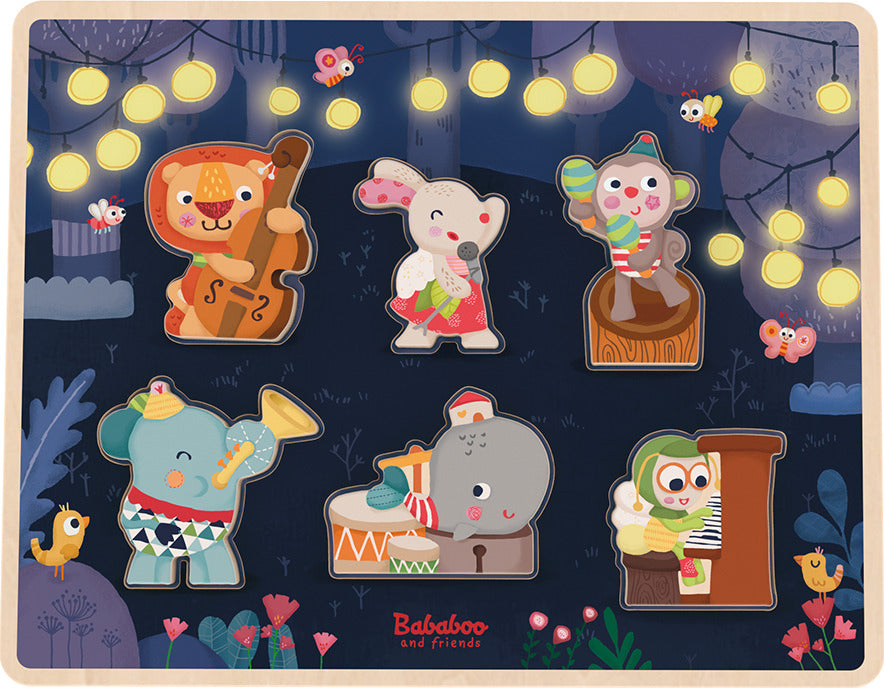 The "Bababoo and friends" Band Play Figure Puzzle