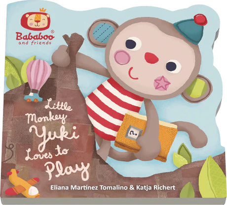 "Little Monkey Yuki Loves to Play" Board Book