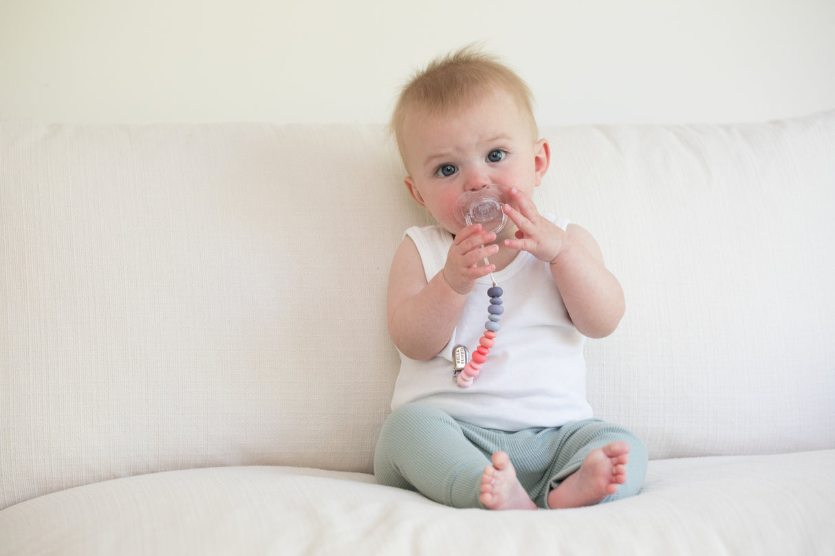 Girl Multi Pacifier Clip