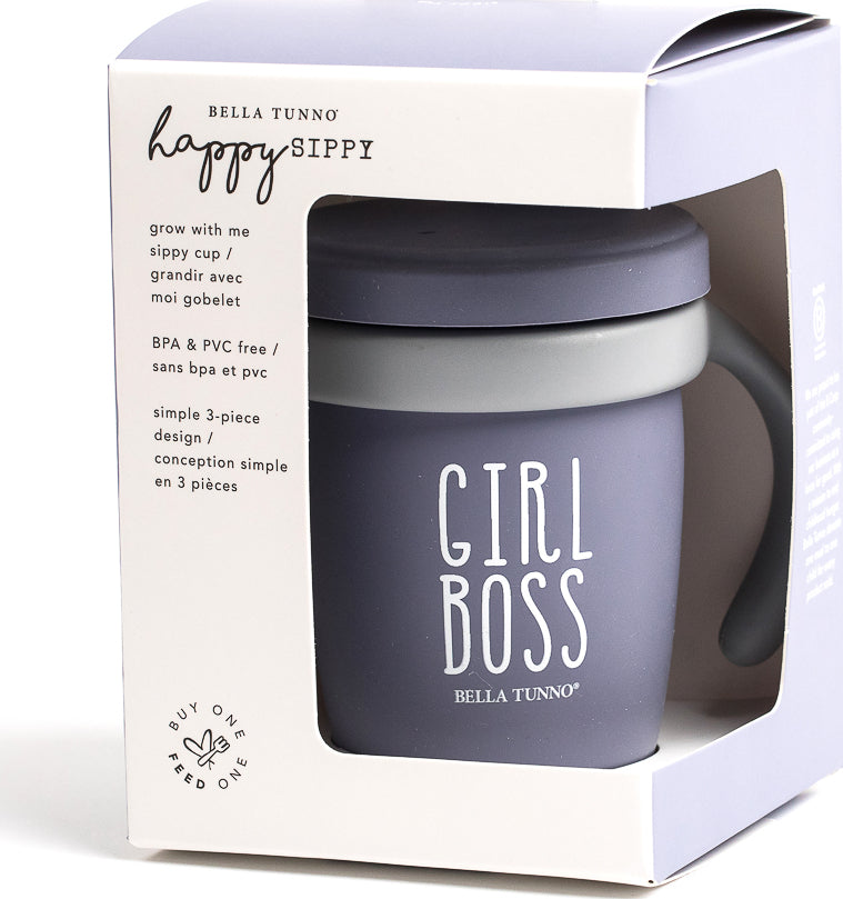 Girl Boss Happy Sippy Cup