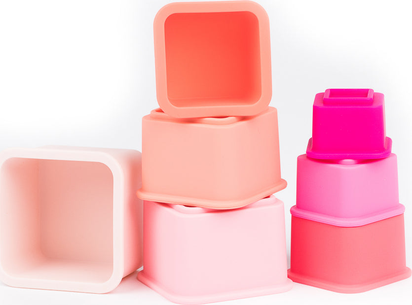 Jeweled Pink Happy Stacks