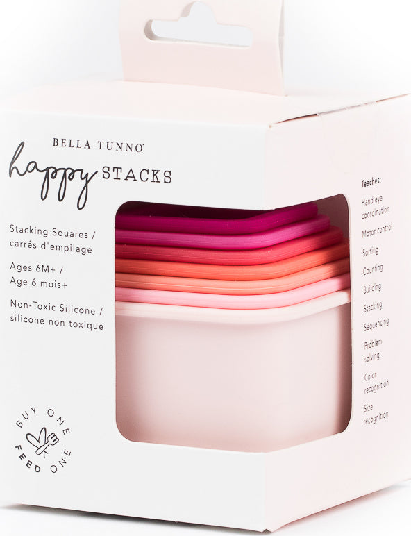 Jeweled Pink Happy Stacks