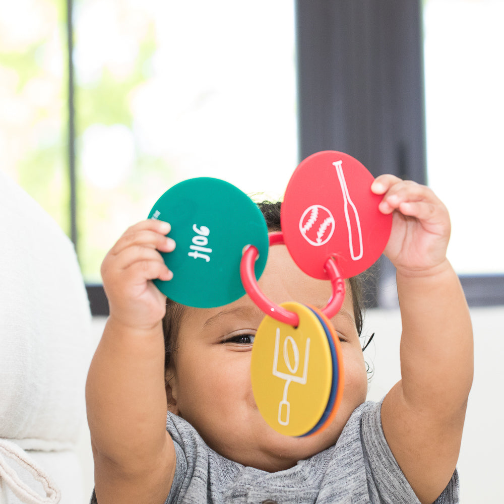 Play Ball Teething Flashcards