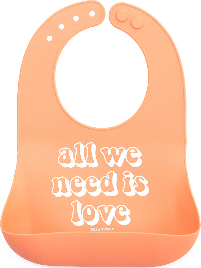 All We Need Is Love Wonder Bib