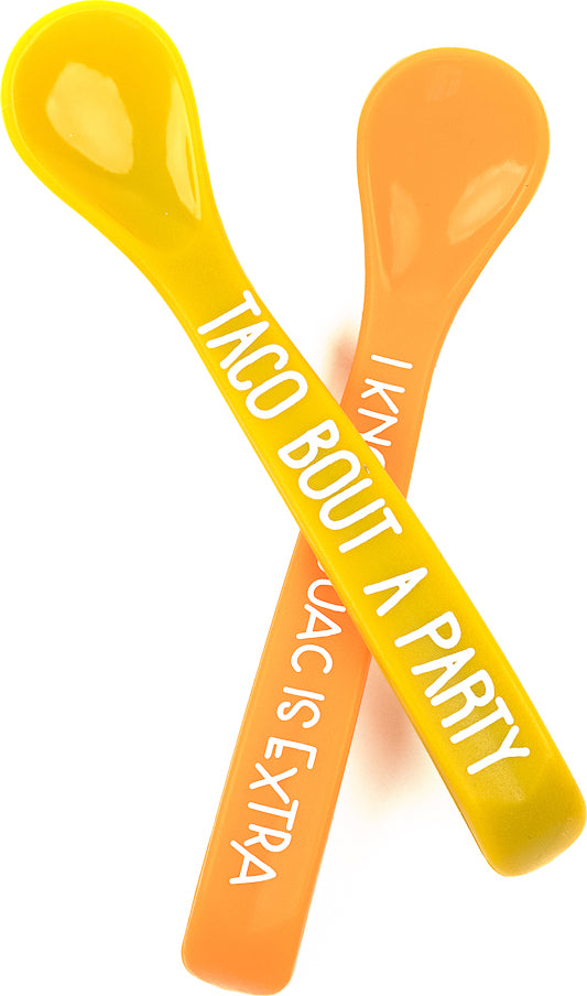 Taco Party-Guac Is Extra Spoon Set