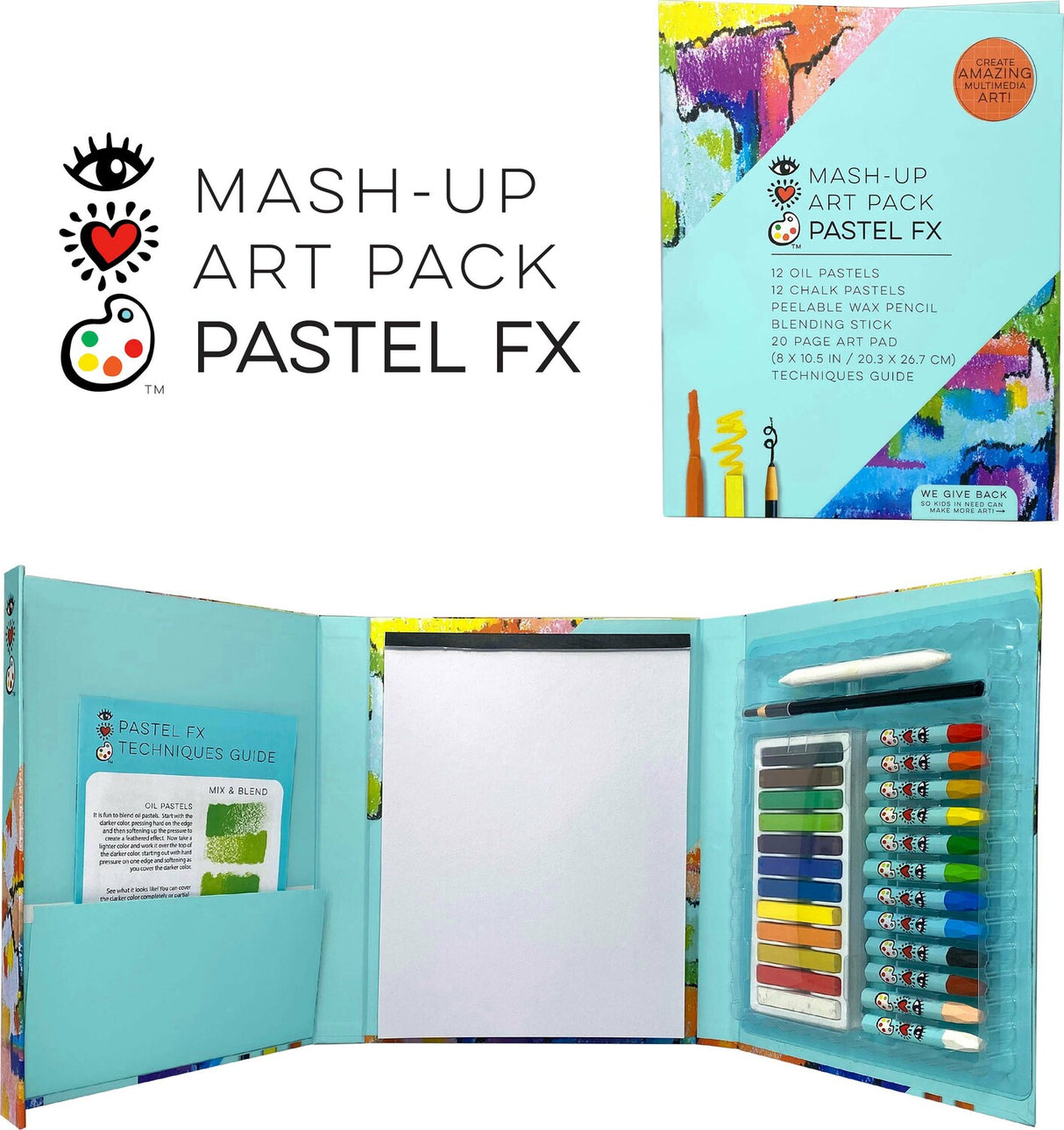 iHeart Art Mash-up Art Pack Pastel Fx Complete Art Portfolio Set