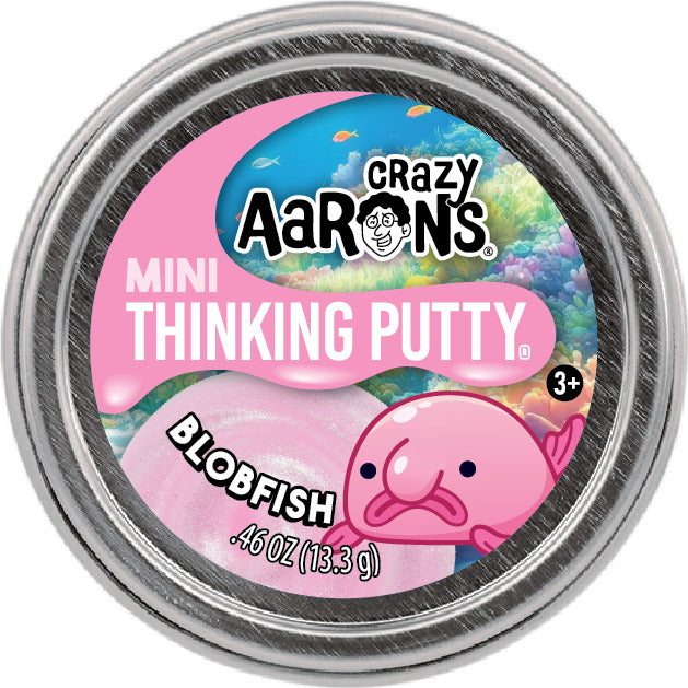 Mini Blobfish - 2" Thinking Putty Tin