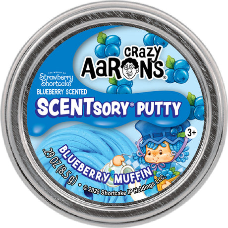 Mini Blueberry Muffin - 2" Scentsory Thinking Putty Tin