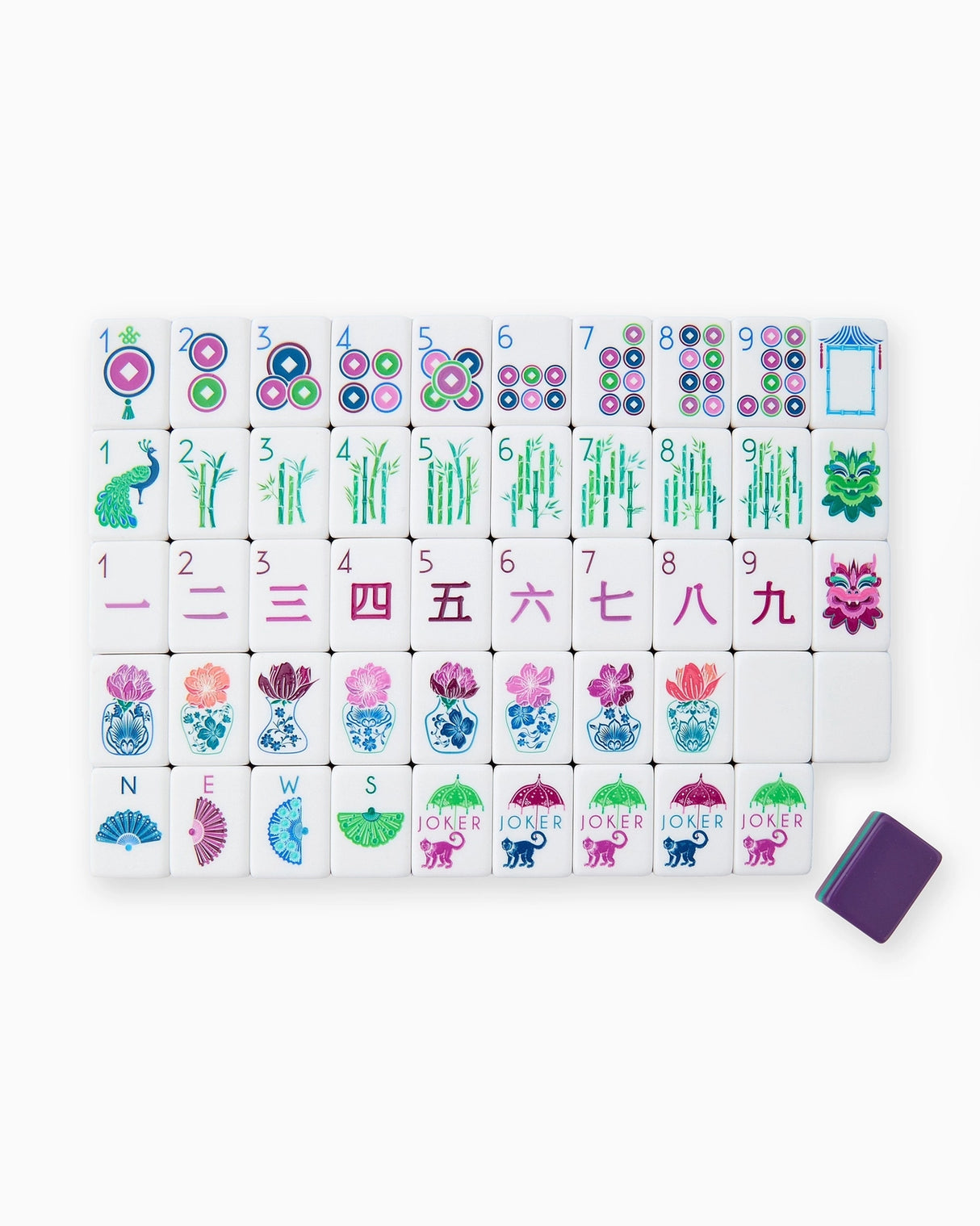 Oh My Mahjong Jasmine Tiles Set