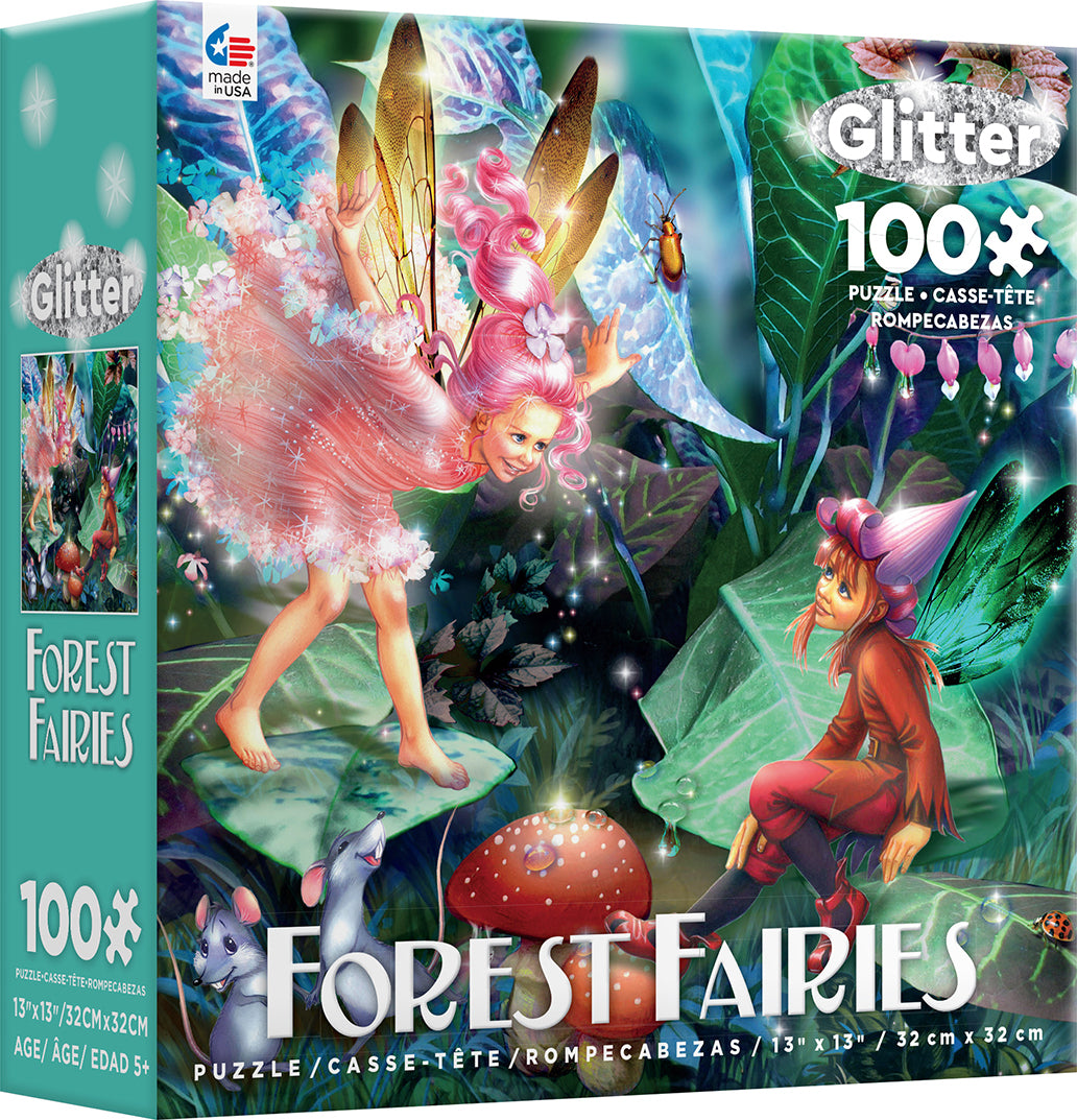 100 Piece Forest Fairies Glitter (assorted)