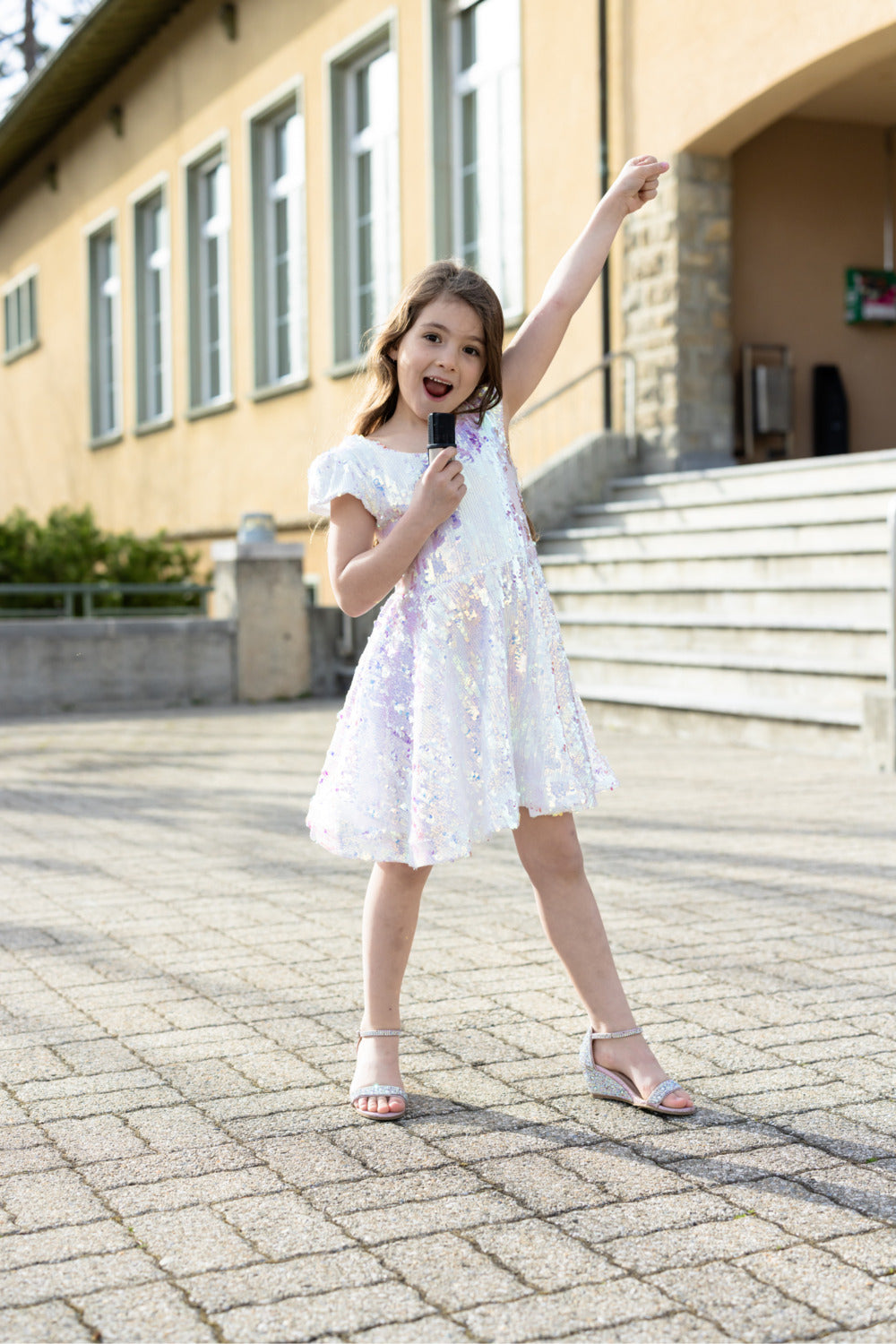 Sequins Concert Queen Dress (Size 7-8)