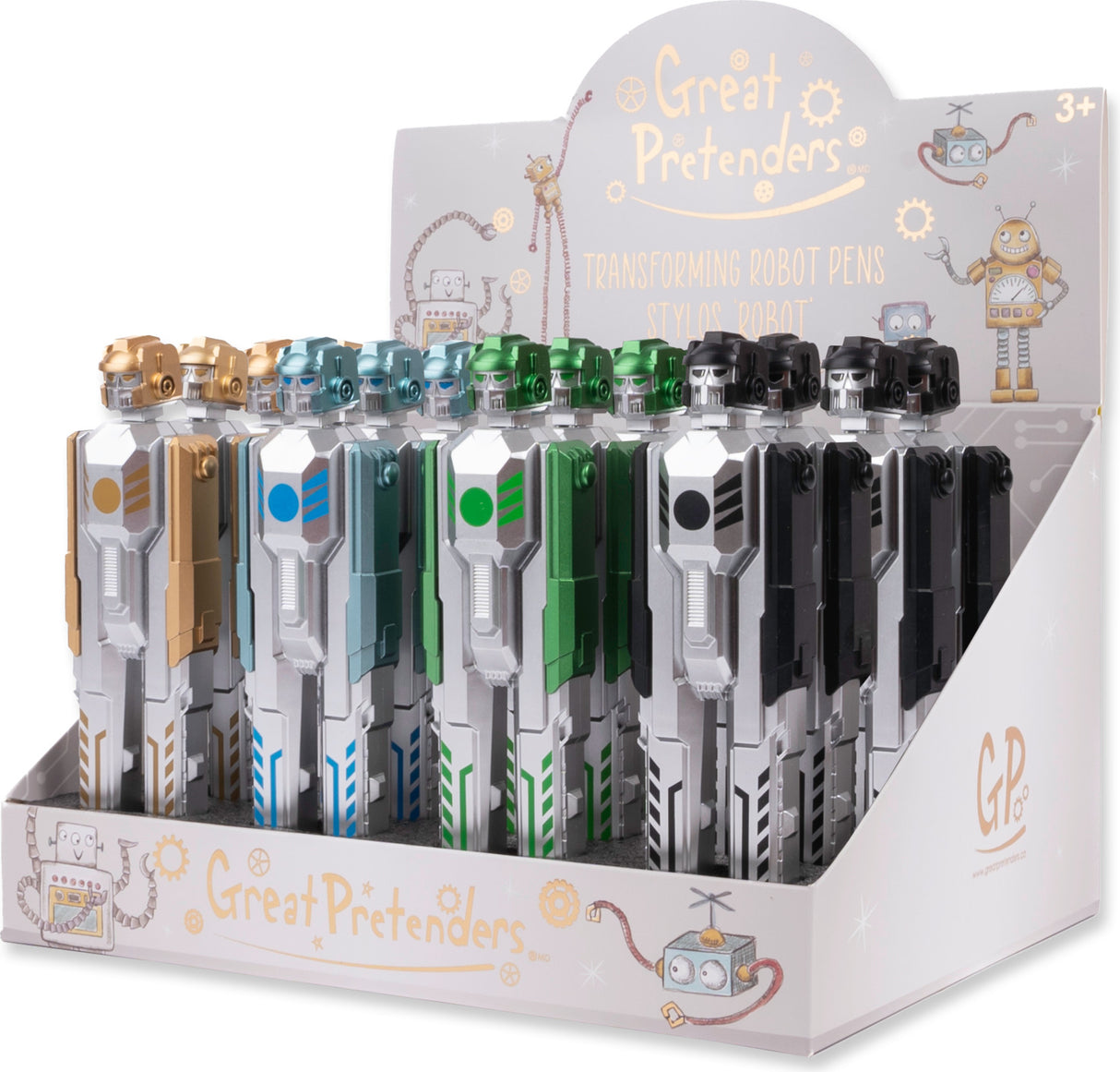 Tremendous Transforming Robot Pen (Assorted)